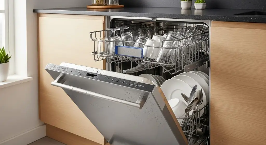 Dishwasher stinks, use the bowl method to eliminate all bad smells