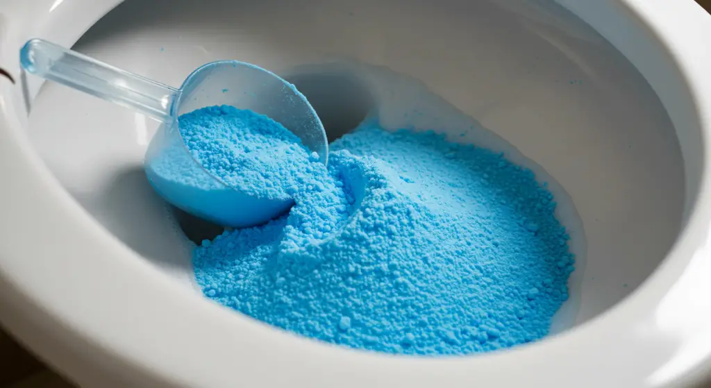 Flush laundry powder down the toilet: the unexpected result