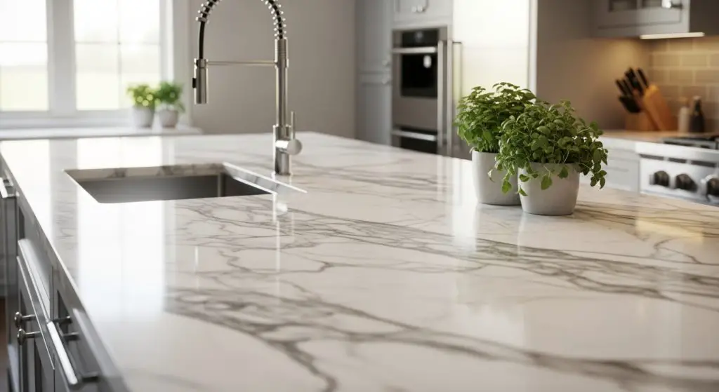 Food stains on marble, this is the only way to remove them: for a few euros it’s as good as new again.