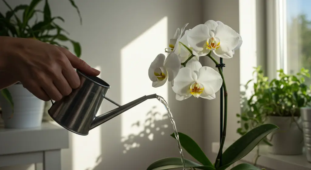 How to Water an Orchid, with this method it will become immortal