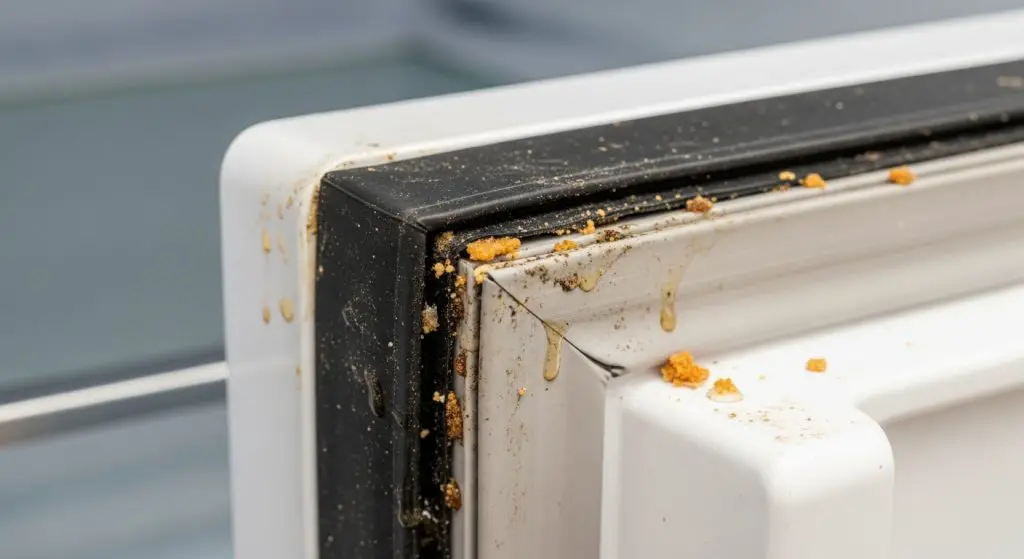 Refrigerator gaskets are black and dirty: how to clean them in two steps