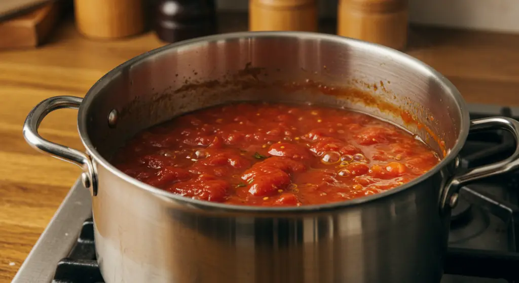 Sauce: Can it be cooked in a steel pot? Chefs answer.