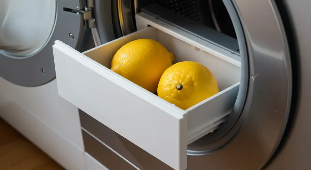 Washing machine: Put two lemons in the tray: the ingenious laundromat trick